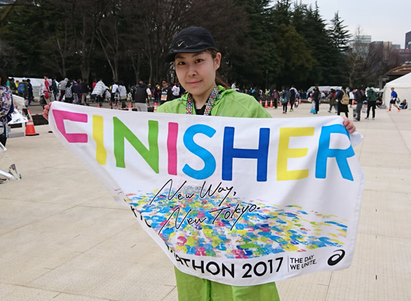 東京マラソン2017完走